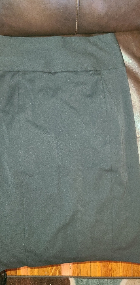 Black pencil skirt